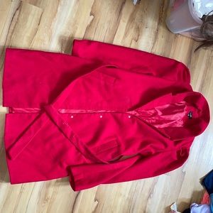 Red Wool coat